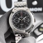 Breitling Stainless Steel 42MM Diamater Mechanical Movement Black White Watch